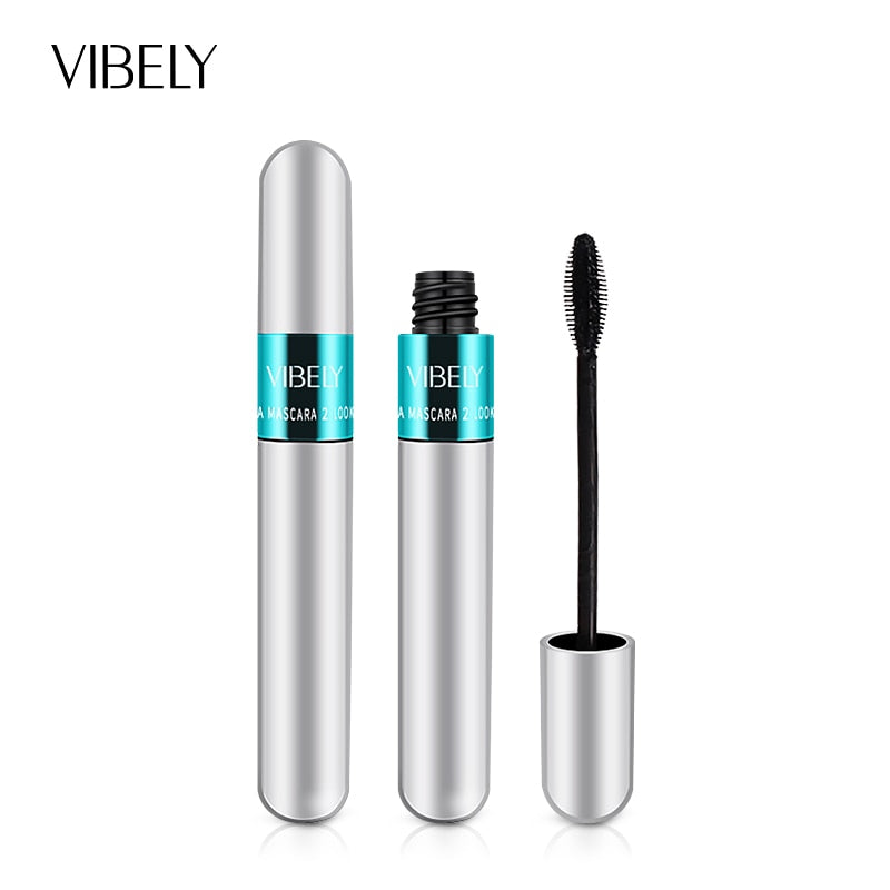 Women Silk Fiber Mascara 4D Extra Volume Waterproof Long lasting