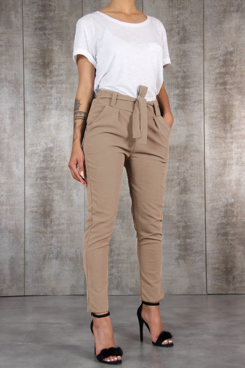 Womens Casual Pencil Pants