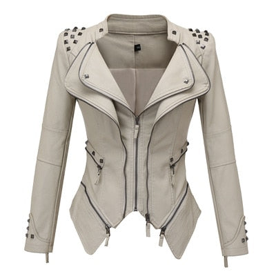 Woman Faux Leather Jackets