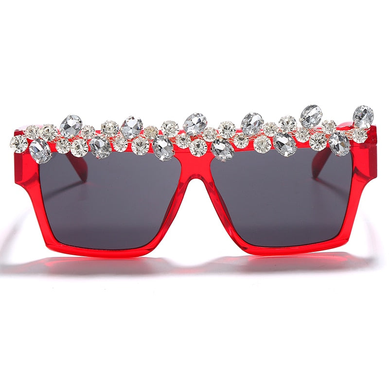 Women Square Diamond Sunglasses