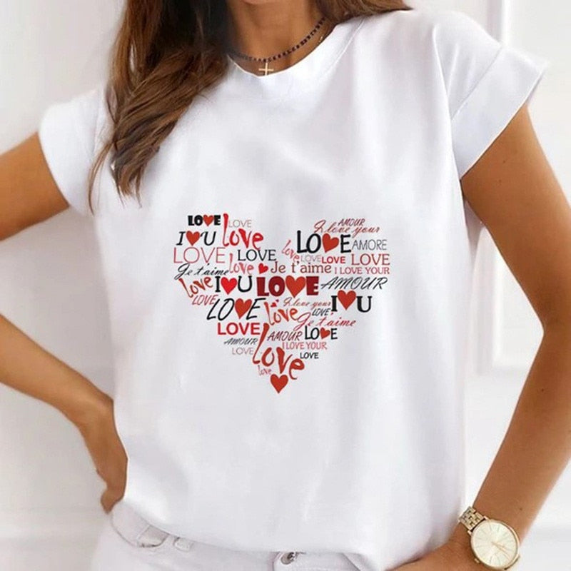 Women Casual Short Sleeve T-Shirts