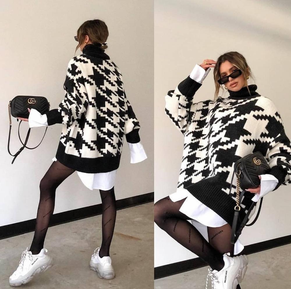 Women Long Sleeve Oversized Sweater