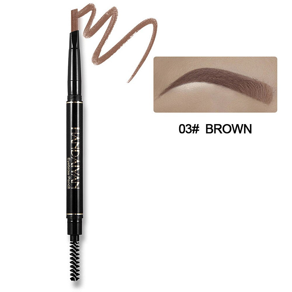 Women 2 In 1 Eyebrow Waterproof Eyeliner Pen