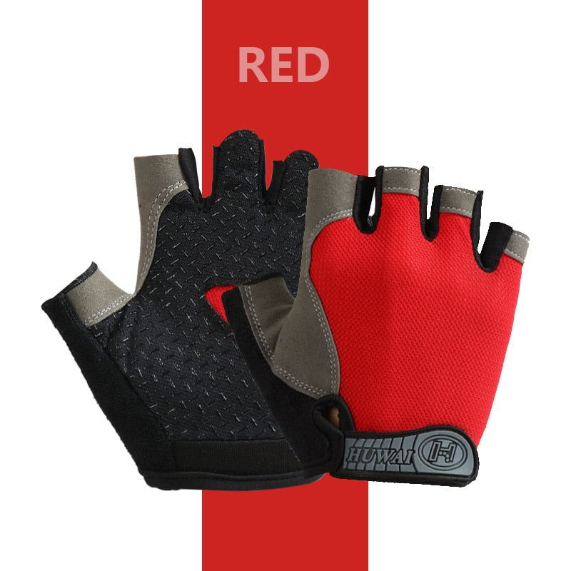 Women Professional Anti-Slip Fitness Gloves