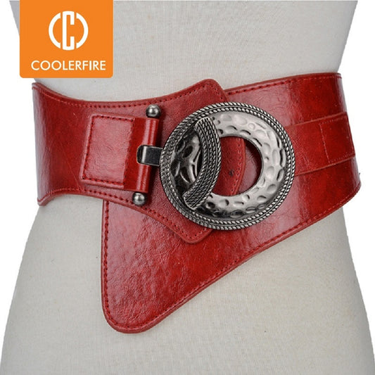 Women Fashion Elastic Stretch Belt