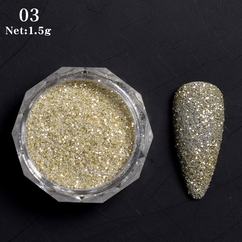 Nail Sequins Mixed Colors 3D Nail Glitter