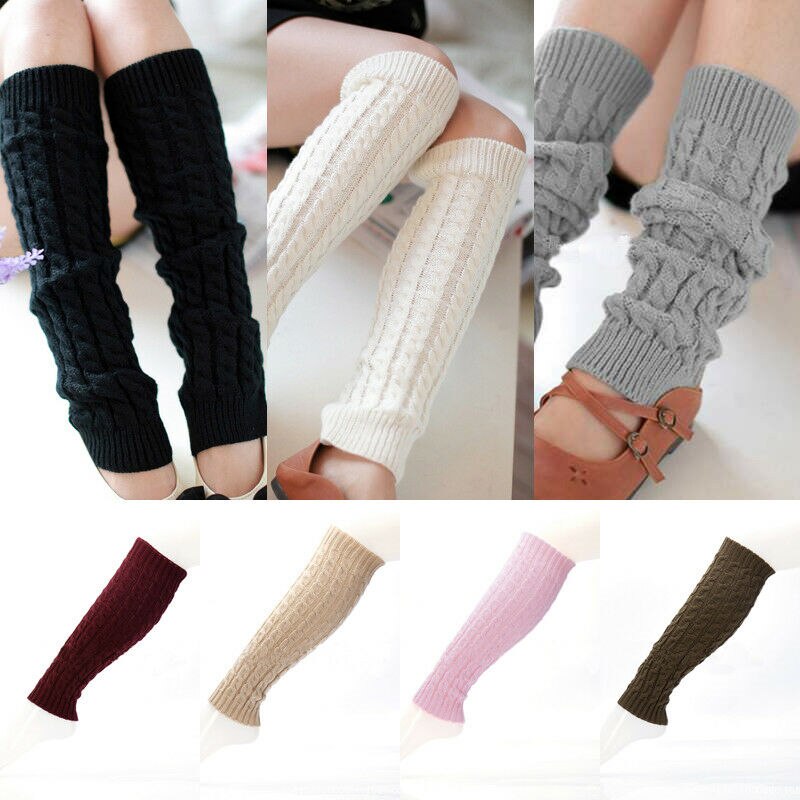 Women Crochet Leg Warmers