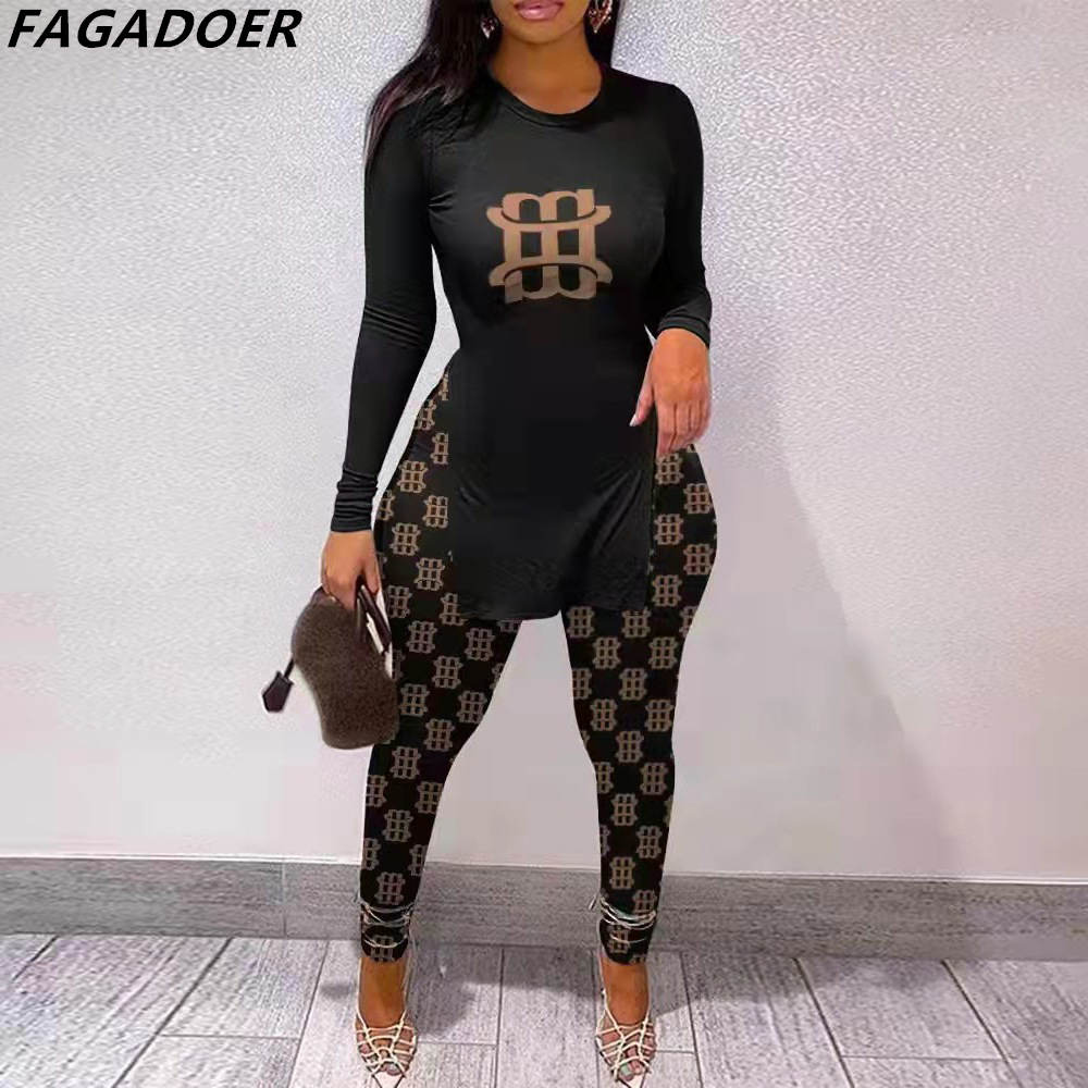 Women Fall Casual Two-Piece Sets