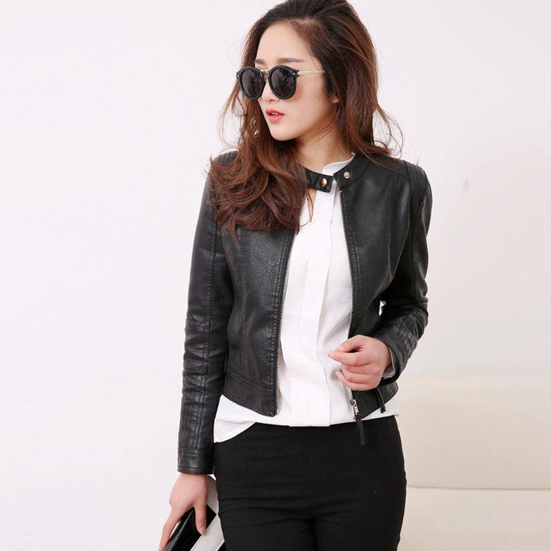 Women Leather Jacket