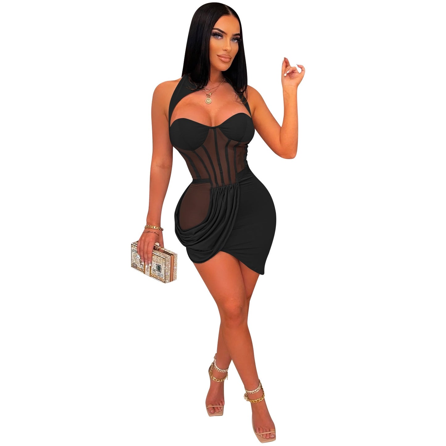 Women Mini Sexy Party Dress