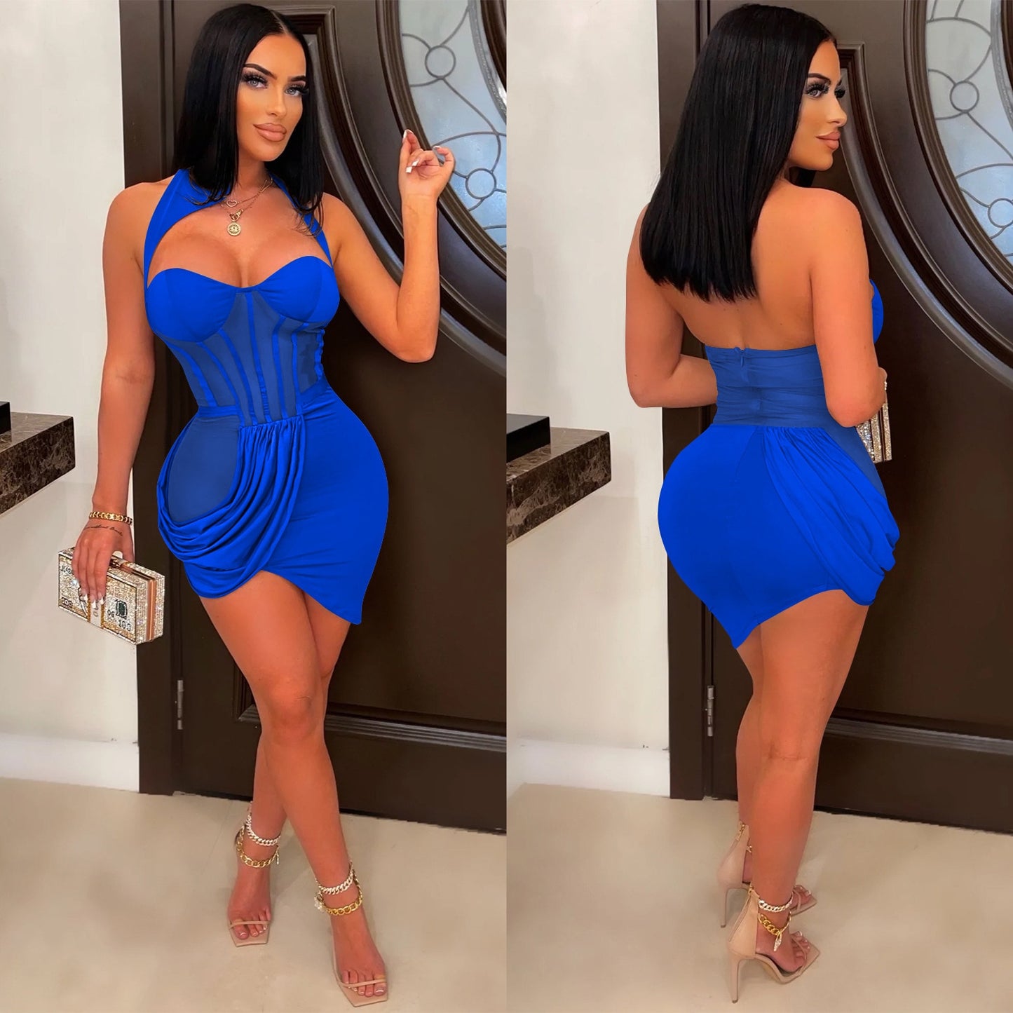 Women Mini Sexy Party Dress