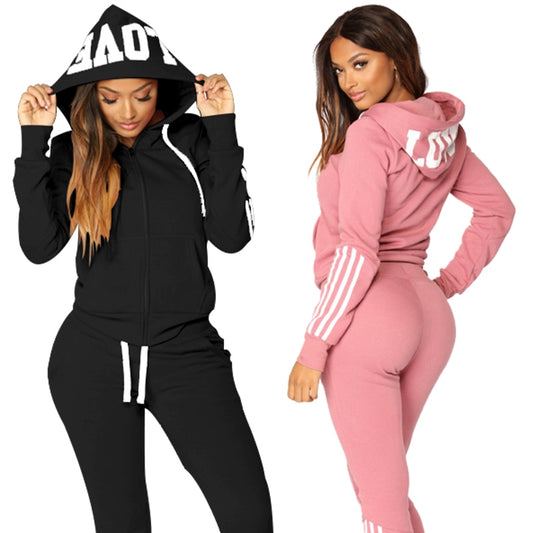 Women Two Piece Tracksuit set