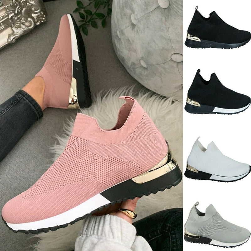 Woman Casual Breathable Trendy Sneakers