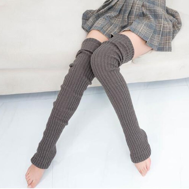 Women Warm Crochet Leg Warmers