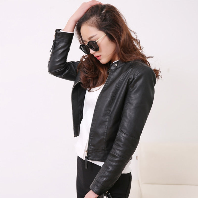 Women Leather Jacket