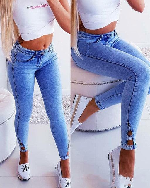 Women Casual Denim Jeans