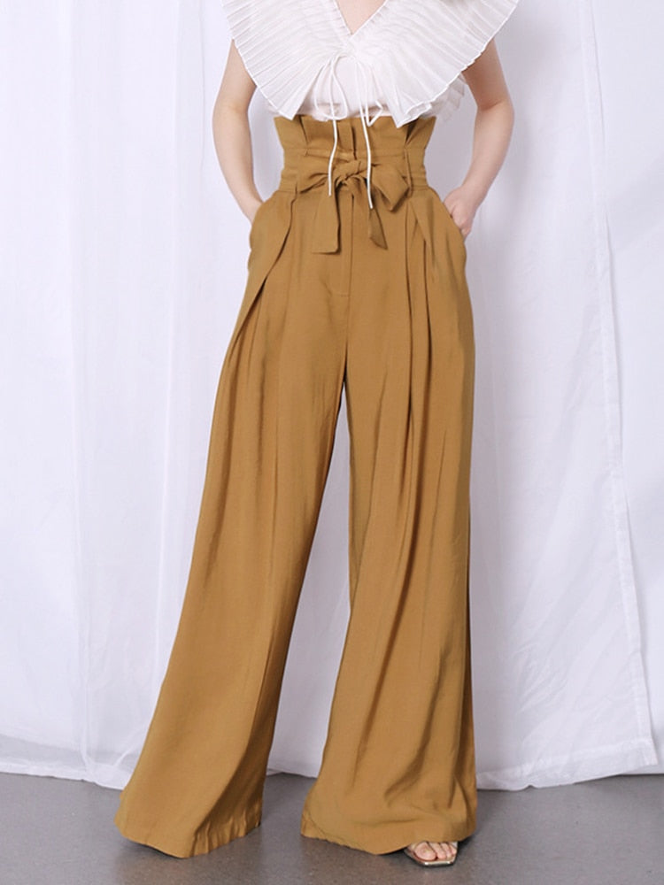 Women Casual High Waist Pants