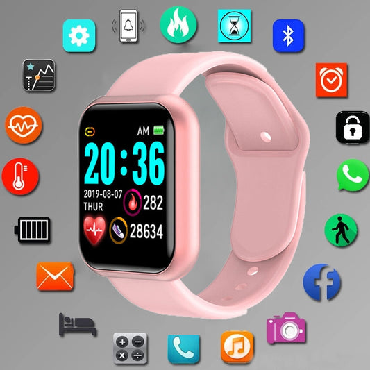 Women Men Sport Watches Fitness Tracker