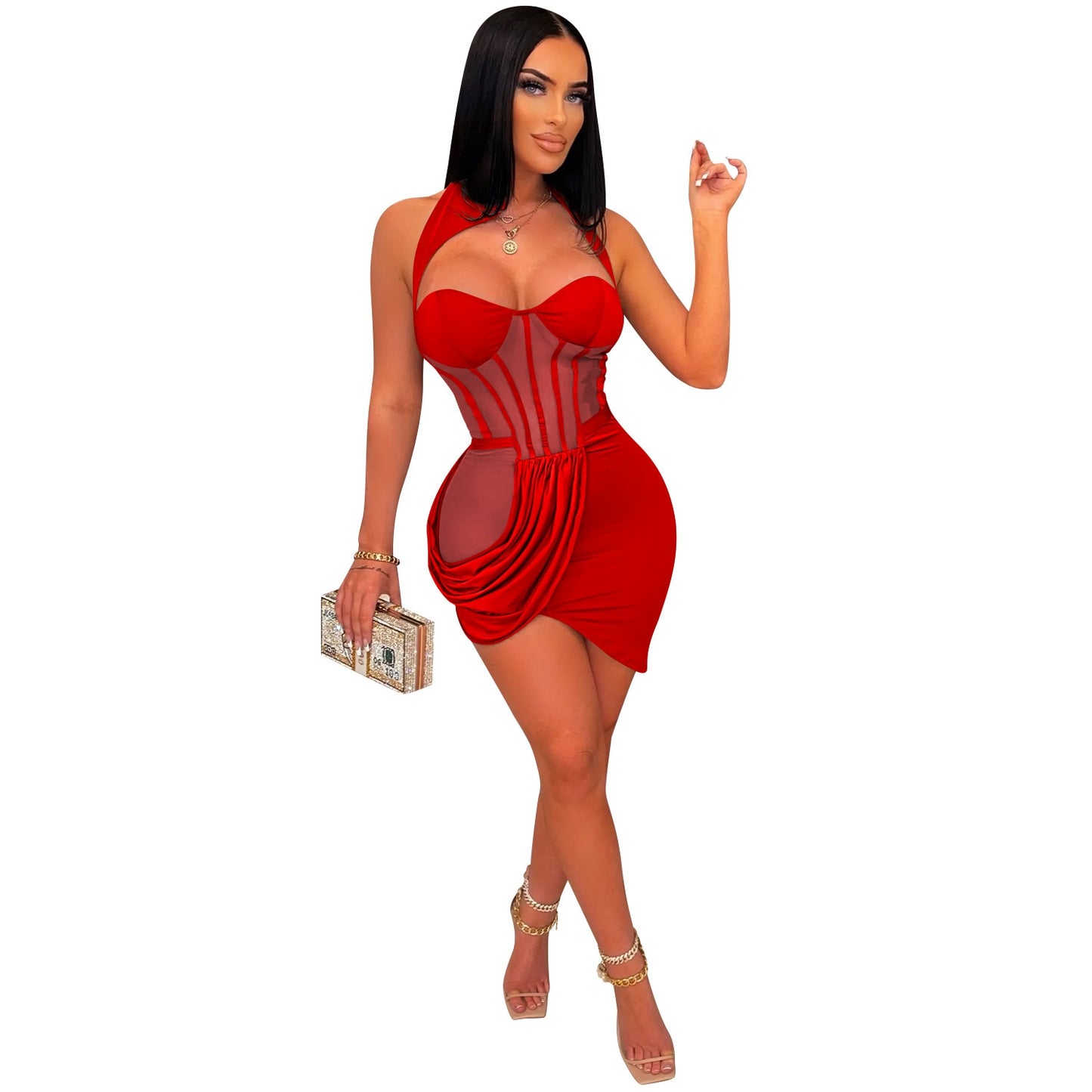 Women Mini Sexy Party Dress