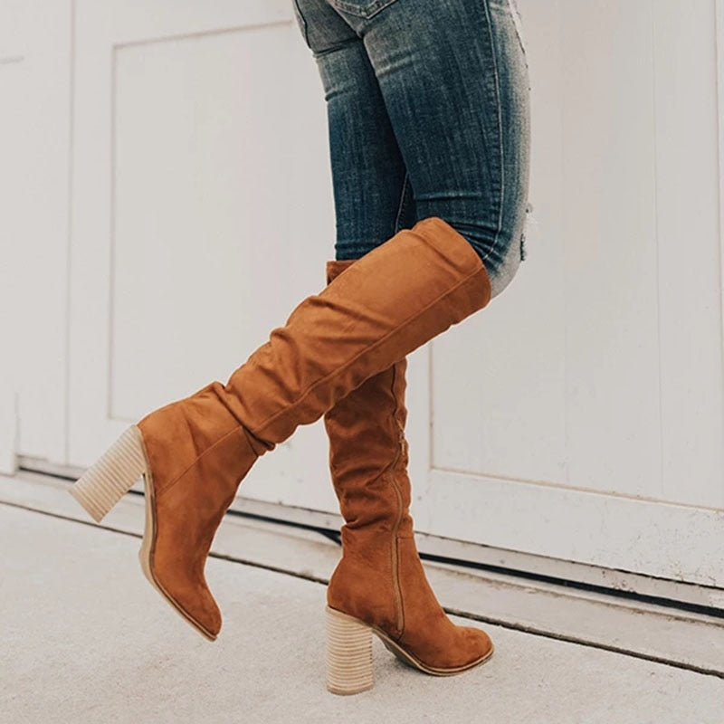 Women Sexy Knee-High Boots