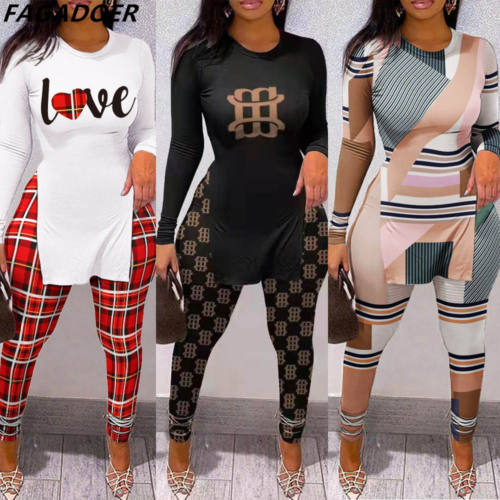 Women Fall Casual Two-Piece Sets