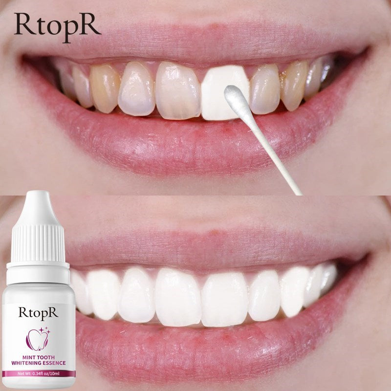 Unisex Teeth Oral Hygiene Essence Whitening Essence Daily Use Effective Remove Plaque Stains Cleaning Product teeth Cleaning Water 10ml