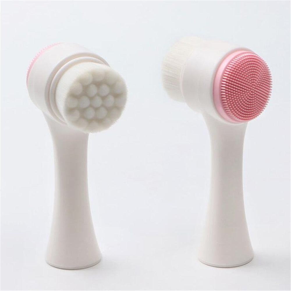 Double-sided Facial Cleansing Brush