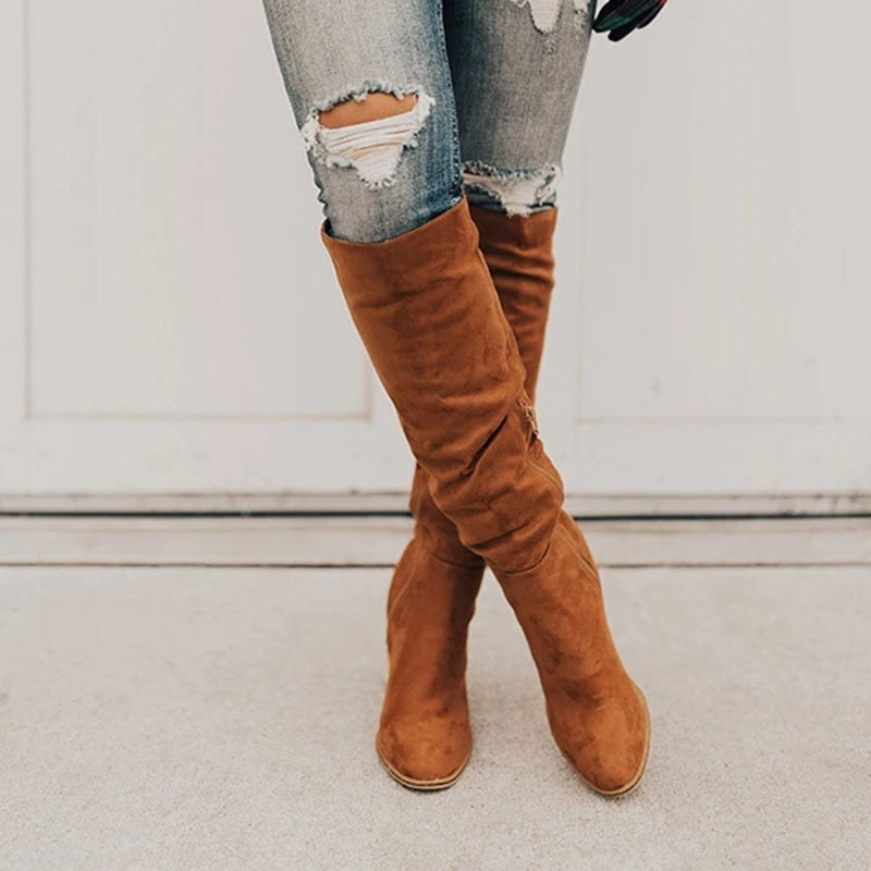 Women Sexy Knee-High Boots