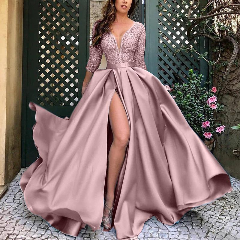 Women New Elegant Long Evening Dresses