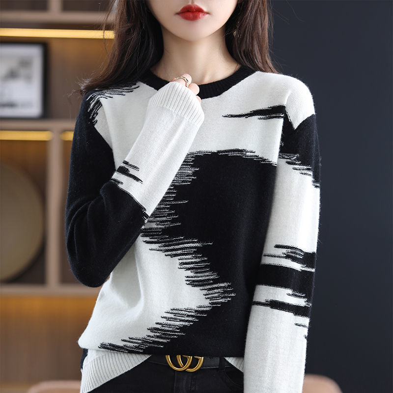 Women Causal Patchwork Long Sleeve T Shirts