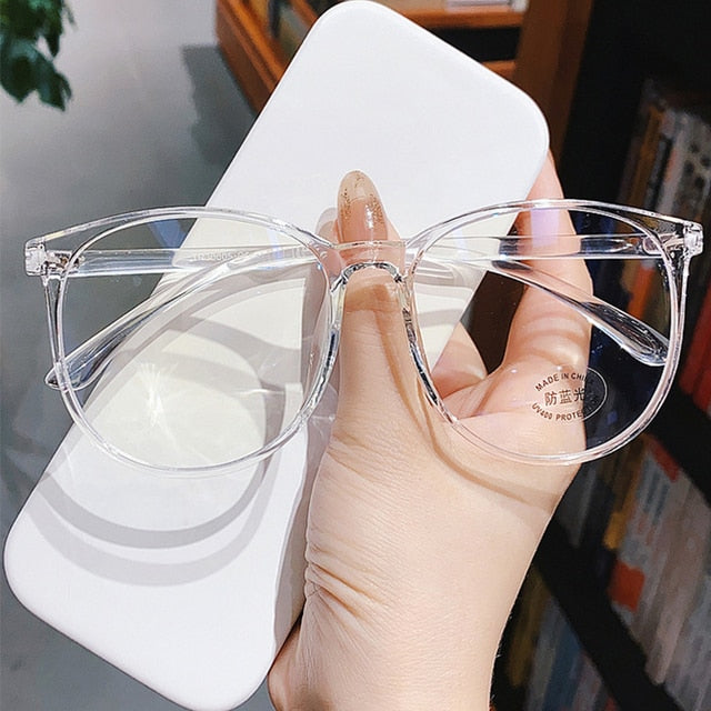 Women & Men Computer Anti Blue Light Myopia Blocking Glasses