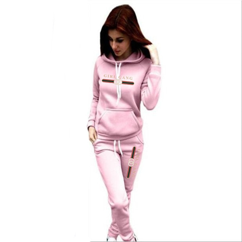 Women Tracksuit Jogging Set