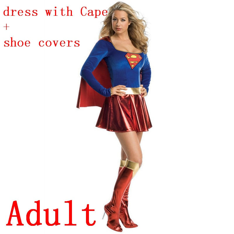 Woman Superhero Halloween Costumes